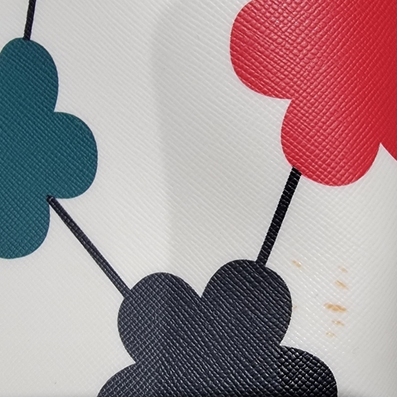 Kate Spade Juno Grant Street Y2K Flower Vinyl Satchel - Picture 5 of 5